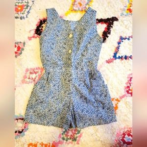 NWOT Mabo liberty floral romper